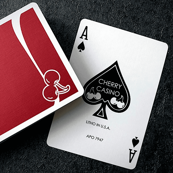 Baraja Cherry Casino Summerlin Sunset | Cartas De Estilo Casino En Naranja | Calidad Premium Para Magia Y Juegos