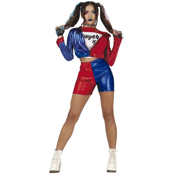 Fato Harley Quinn Dangerous, Adulto Mistérius.pt