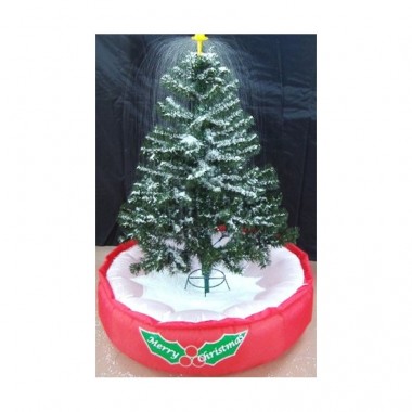 Arvore de natal com neve