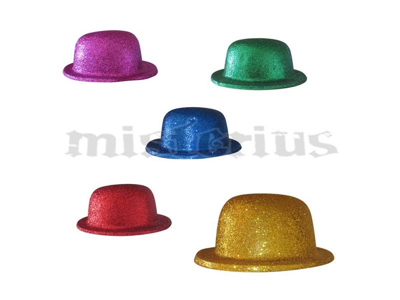 Chapéu Côco com Purpurinas Chapéu Côco com Purpurinas