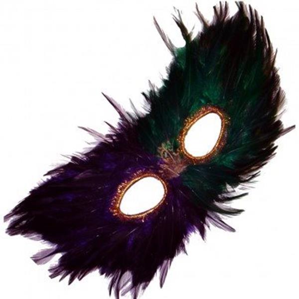 Mascarilha Veneziana com Penas Mascarilha Veneziana com Penas